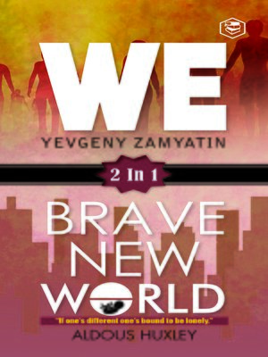 cover image of We & Brave New World (2 in 1)